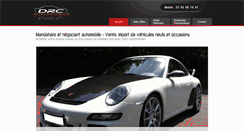 Desktop Screenshot of drcautomobiles.fr